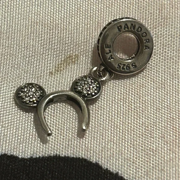 Pandora Disney Mickey Mouse headband dangle charm - Picture 4 of 5